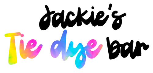 Jackie’s Tie Dye Bar