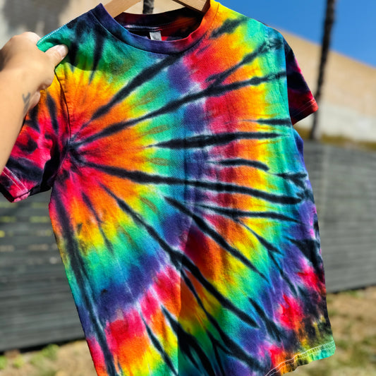 Twisted rainbow kids tee
