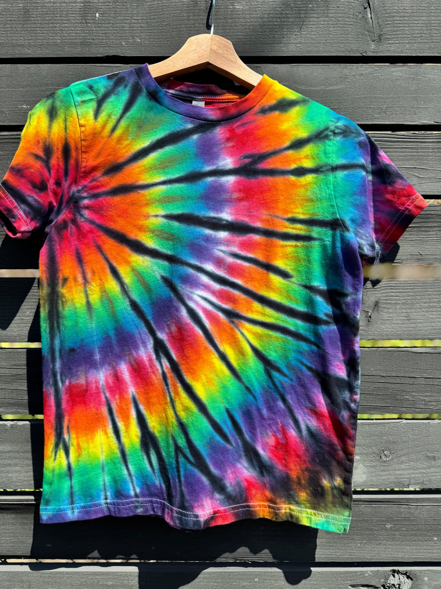 Twisted rainbow kids tee